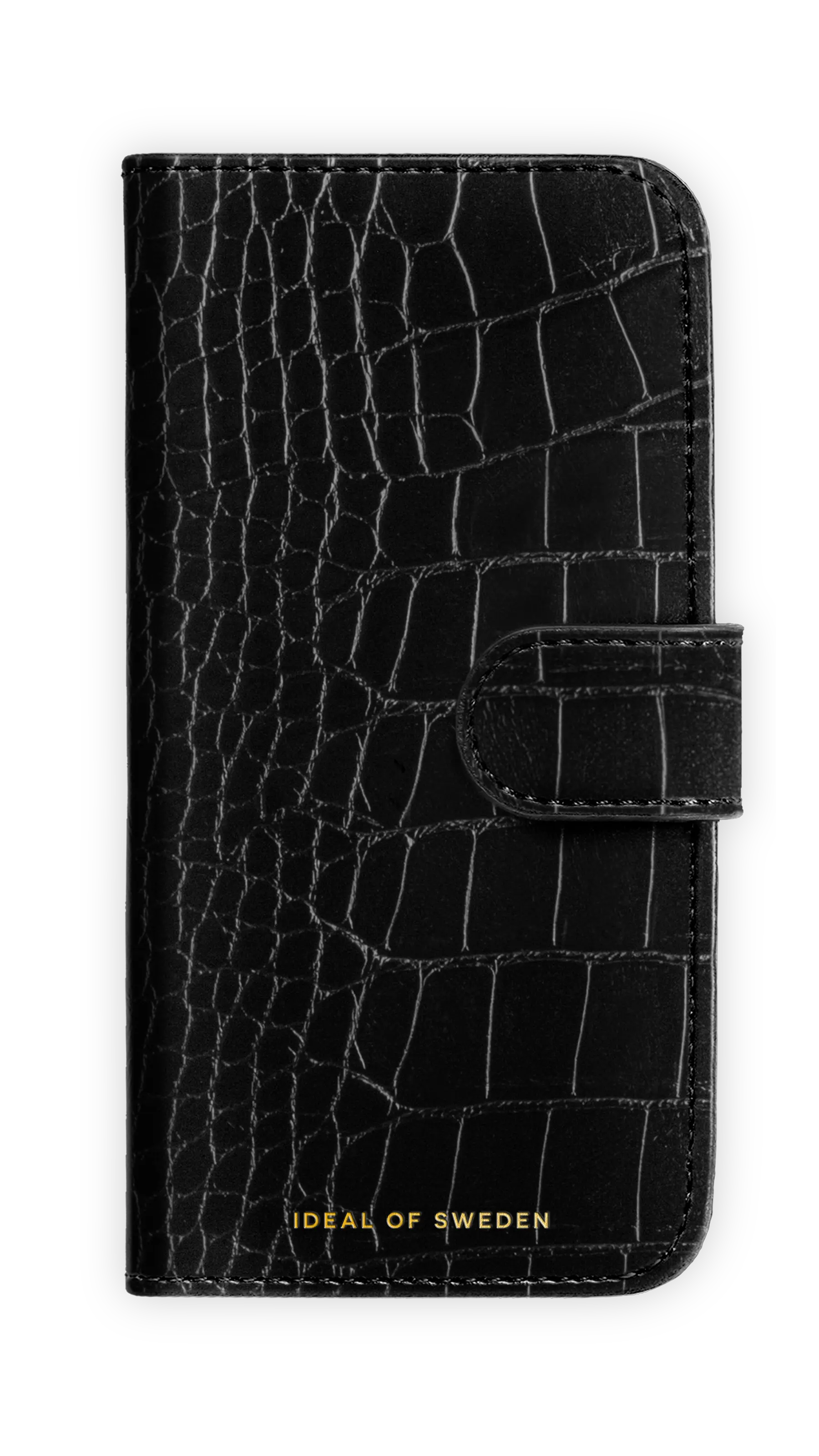 iPhone 17 Pro Max MagSafe lommebokdeksel Magnet Wallet+, Black Croco