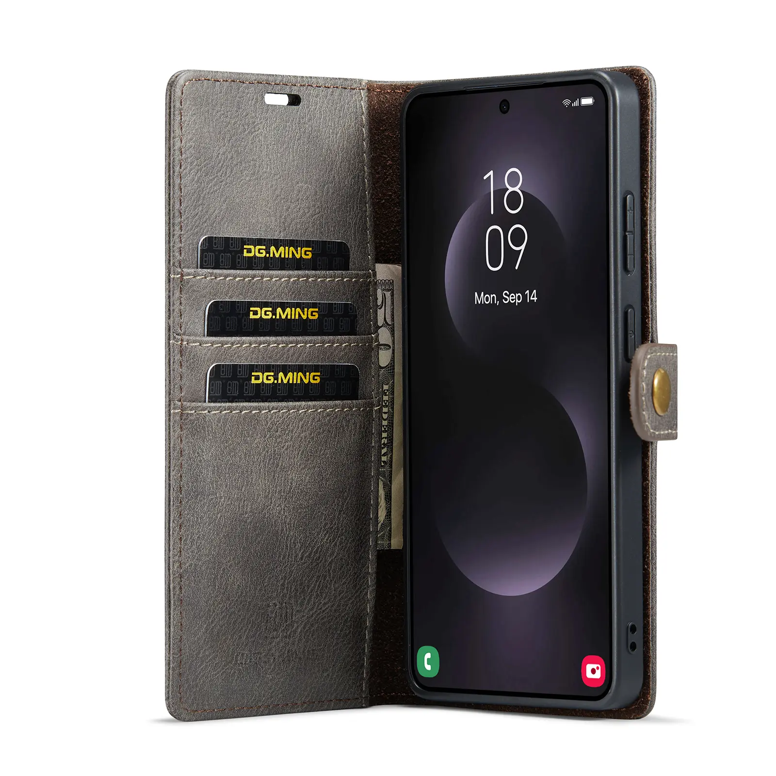 Magnet Wallet Samsung Galaxy S26 Ultra Brown
