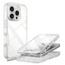 Full Protection Case iPhone 16 Pro Gennemsigtig