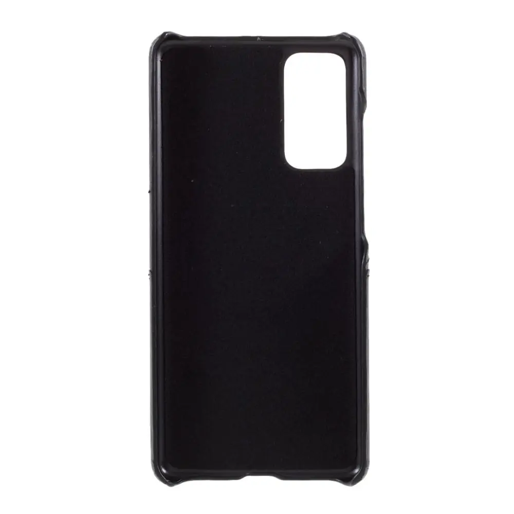 Card Slots Case Samsung Galaxy S20 FE Svart
