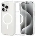 Hybridcover MagSafe iPhone 16 Pro Max Gennemsigtig