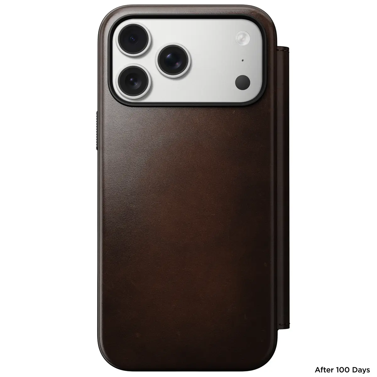 iPhone 18 Pro Max Modern Horween Leather Folio MagSafe Rustic Brown