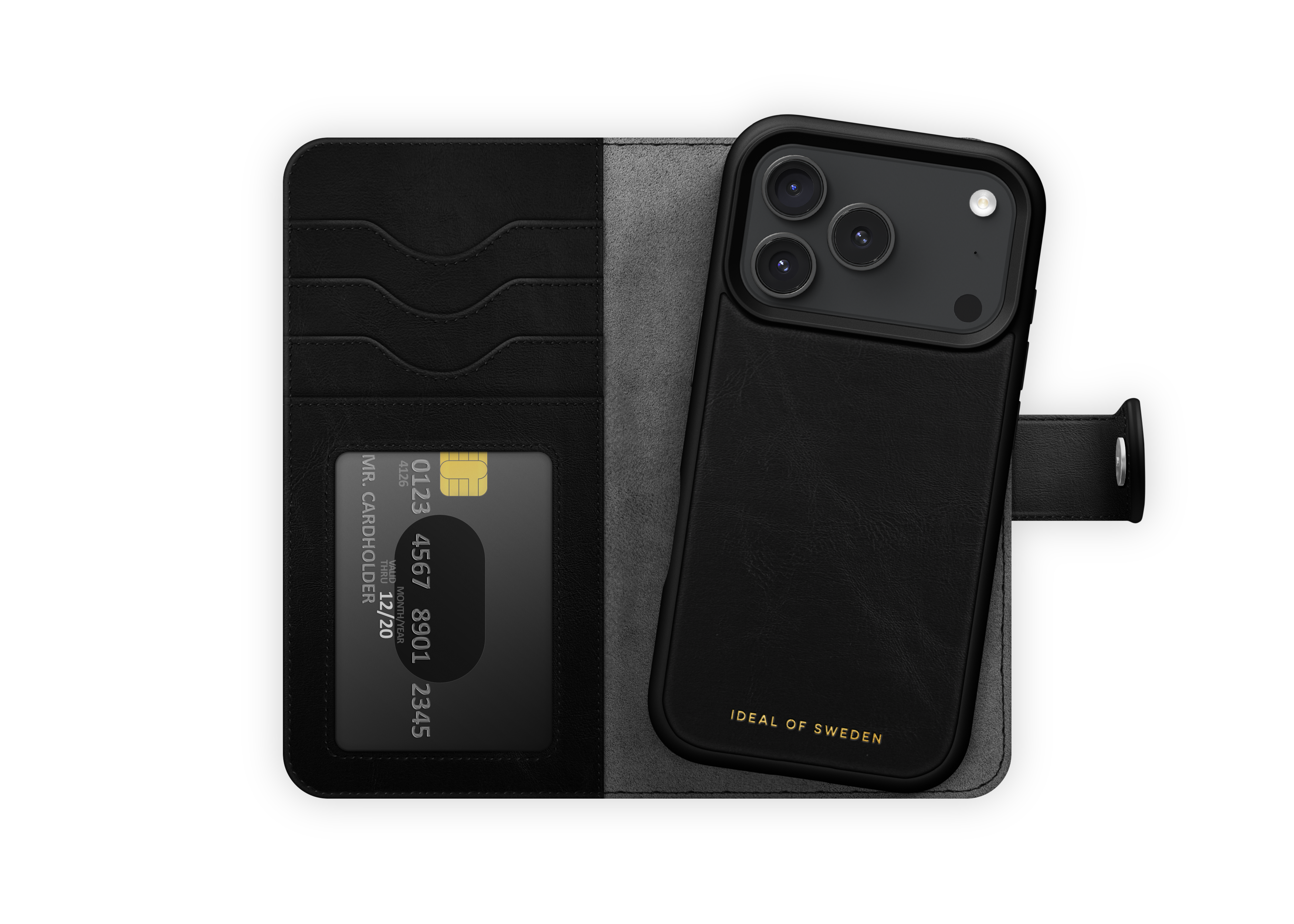 MagSafe Magnet Wallet+ iPhone 17 Pro Max Black