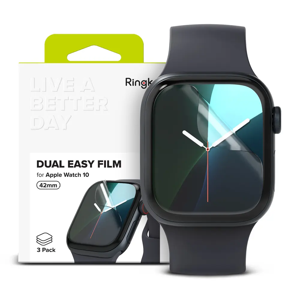 Dual Easy Screen Protector (3-pack) Apple Watch Series 11 42mm