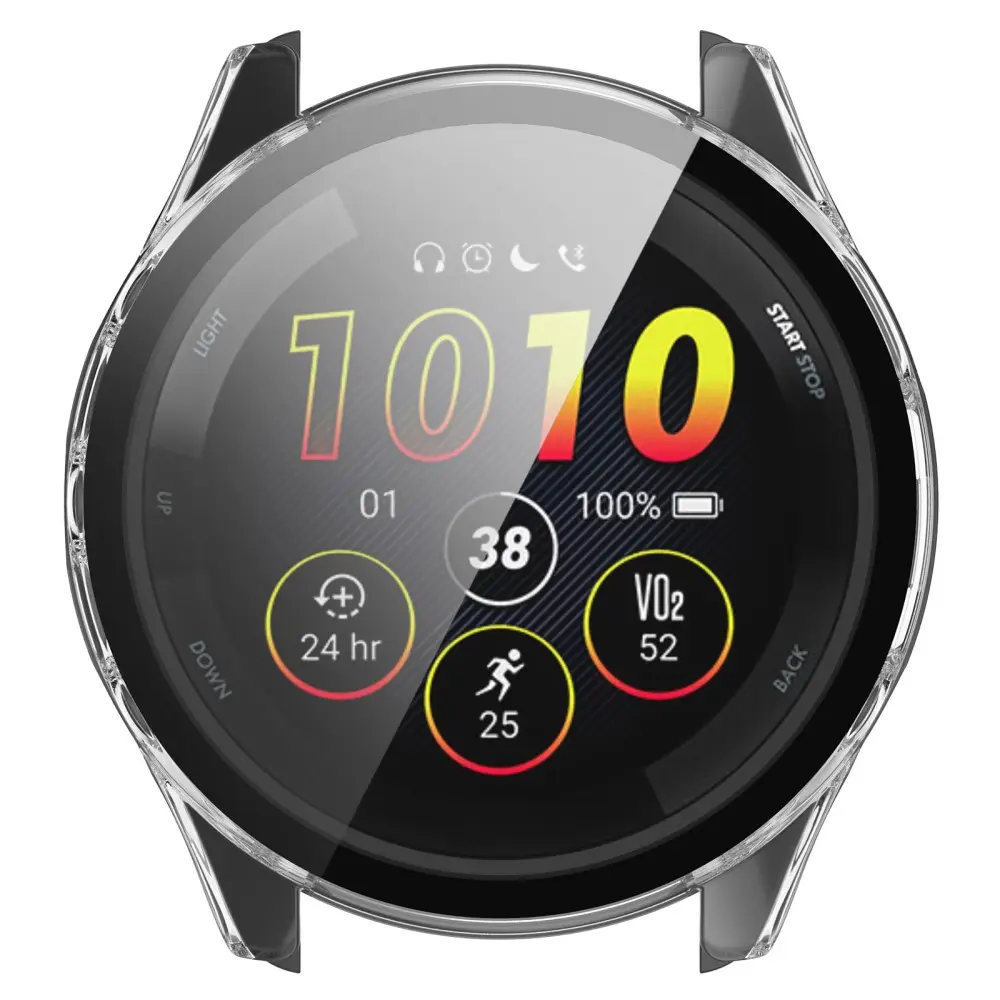 Full Cover Case Garmin Forerunner 165 Genomskinlig