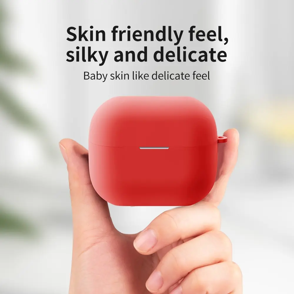 Silikonskal med karbinhake Samsung Galaxy Buds 3 Pro Svart