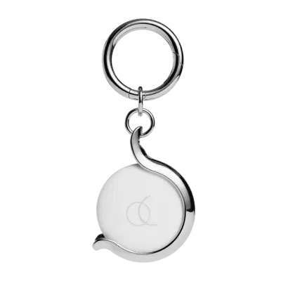 AirTag Case Aluminum Silver