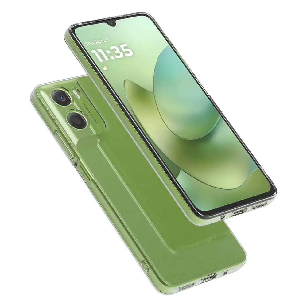 TPU Case Motorola Moto G06 Genomskinlig