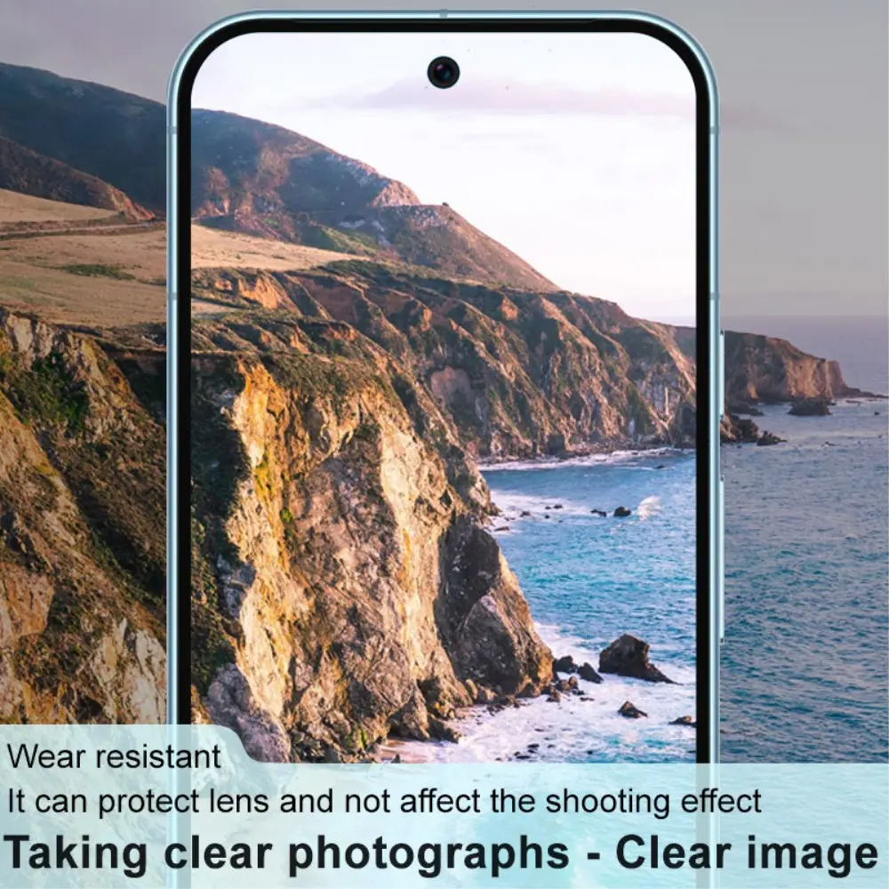 Härdat Glas 0.2mm Linsskydd Google Pixel 9 Pro Svart