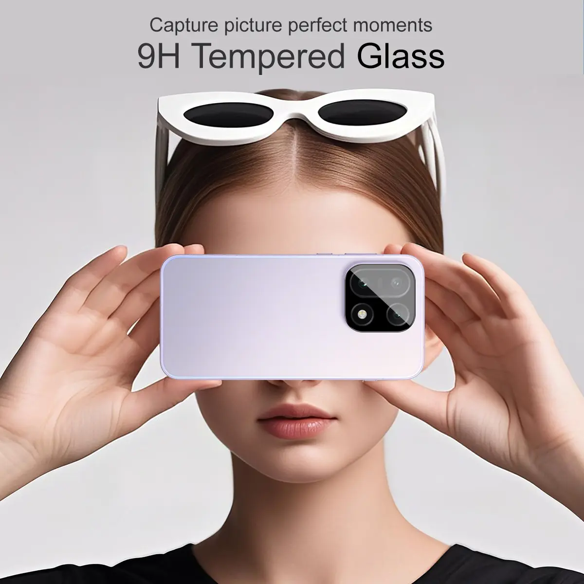 Härdat Glas 0.2mm Linsskydd  OnePlus 15 Svart