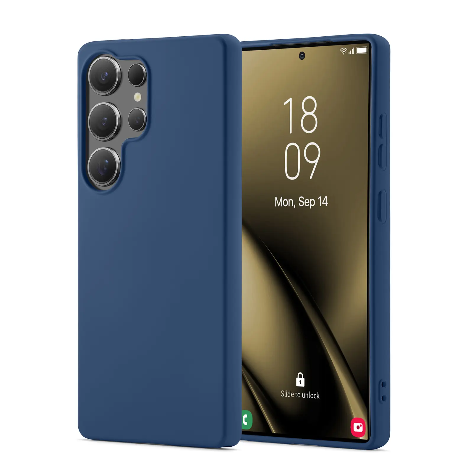 TPU Cover Samsung Galaxy S25 Ultra Mørkeblå