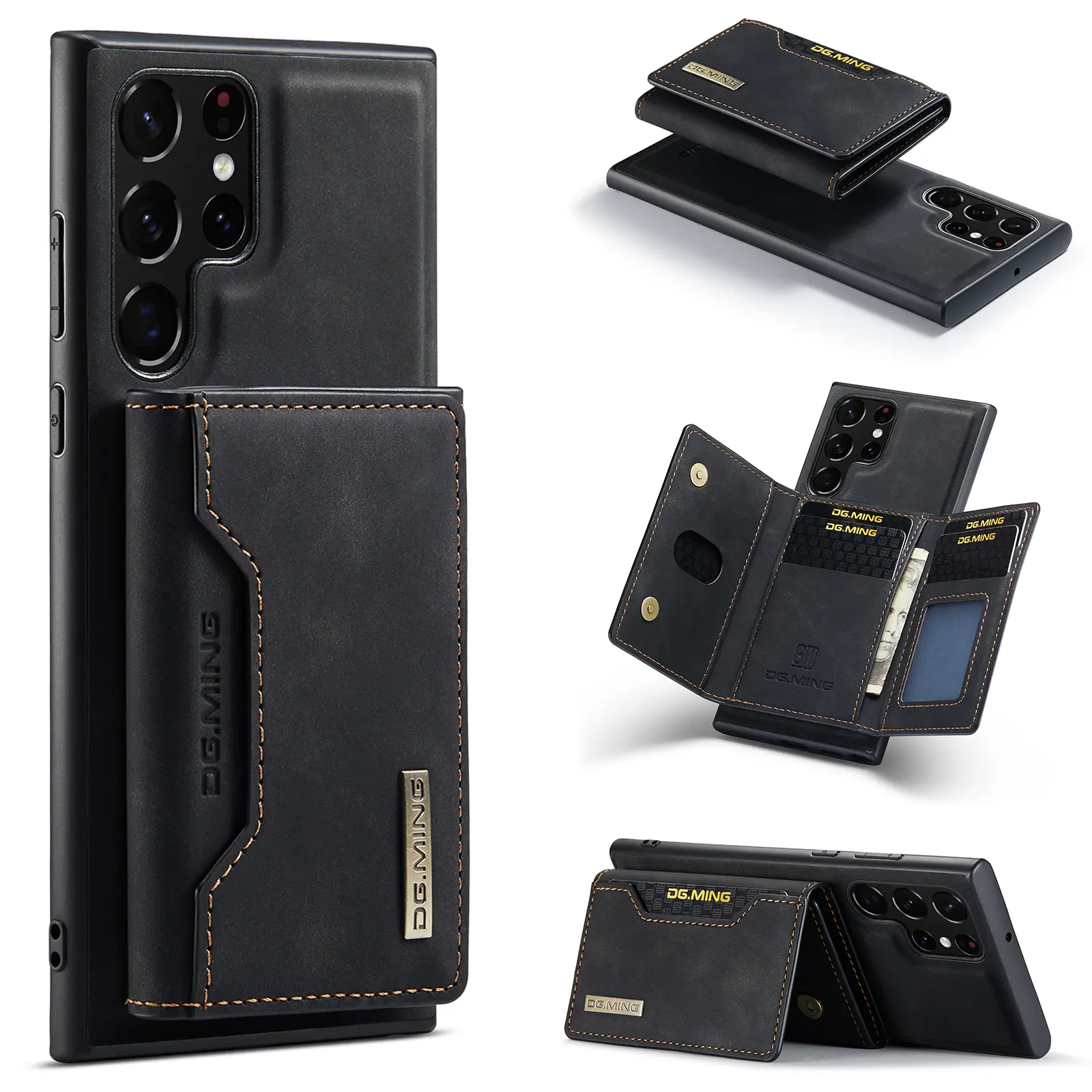 Magnetic Card Slot Case Samsung Galaxy S26 Ultra Sort