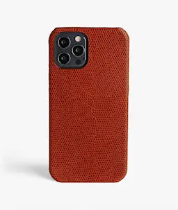 iPhone 12/iPhone 12 Pro Lizard-suojakuori Granata