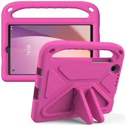  Lenovo Tab M8 (4th Gen) Iskunkestävä suojakuori/kotelo kahvalla – Täydellinen lapsille, Vaaleanpunainen
