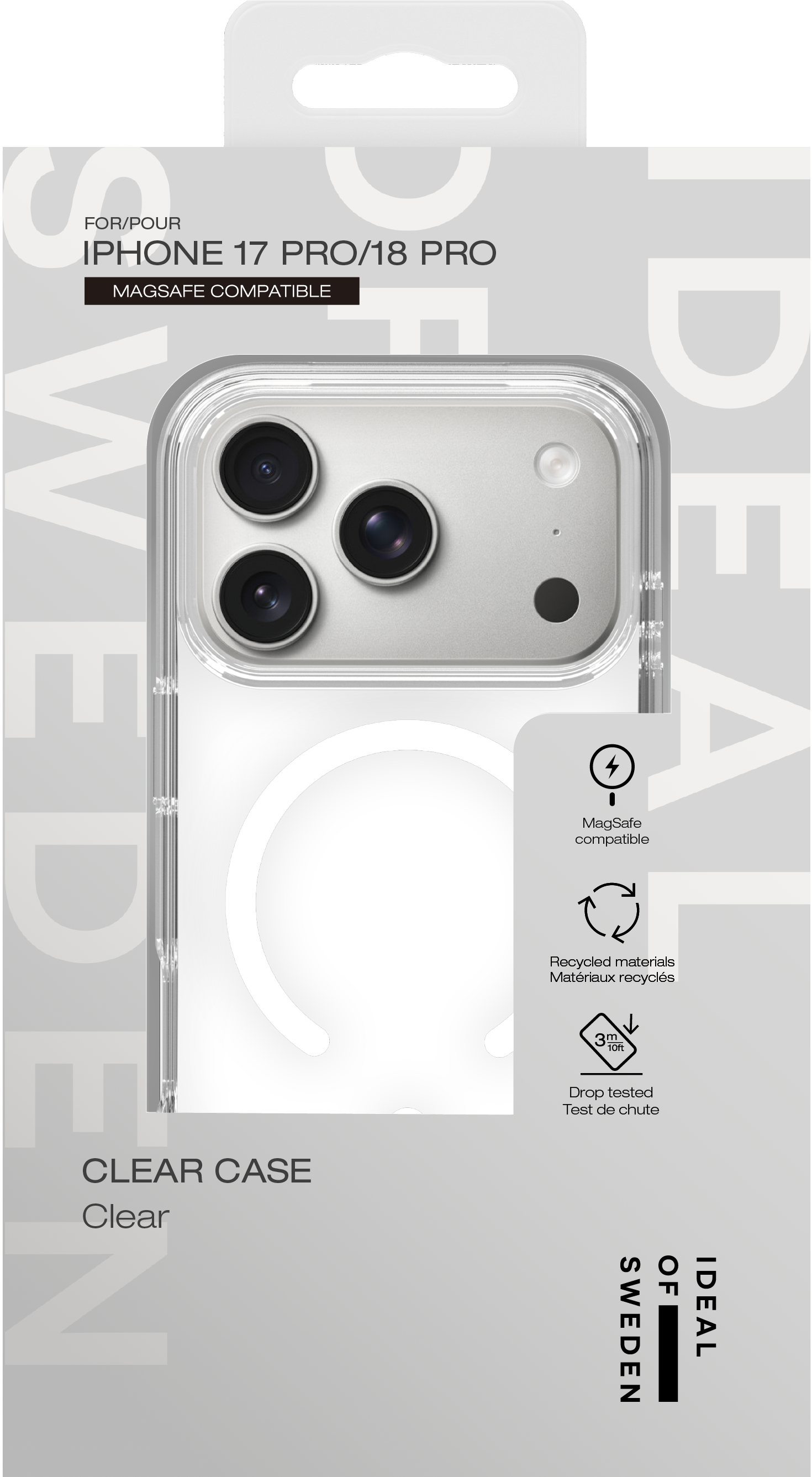 Clear MagSafe Case iPhone 17 Pro Clear