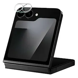 Samsung Galaxy Z Flip 7 FE Kamerabeskyttelse i glas, Gennemsigtig