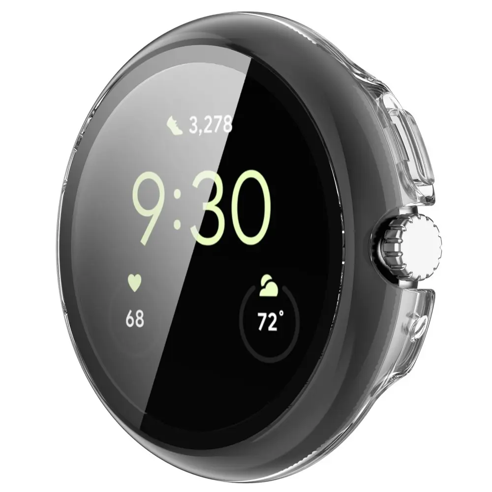 Full Cover Case Google Pixel Watch 2 Genomskinlig