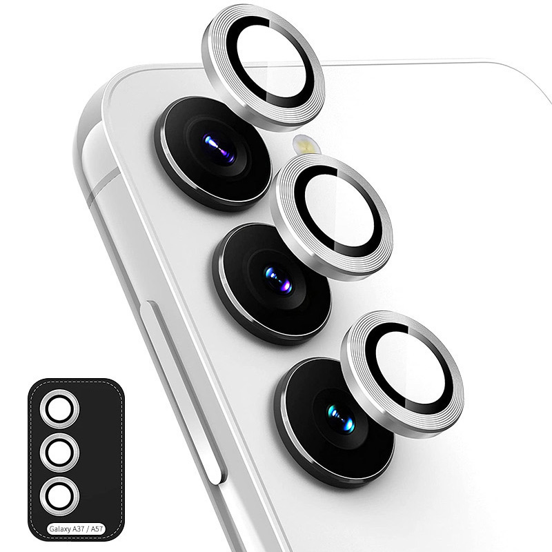 Hat Prince Linsebeskyttelse Aluminium Samsung Galaxy A57 Sølv