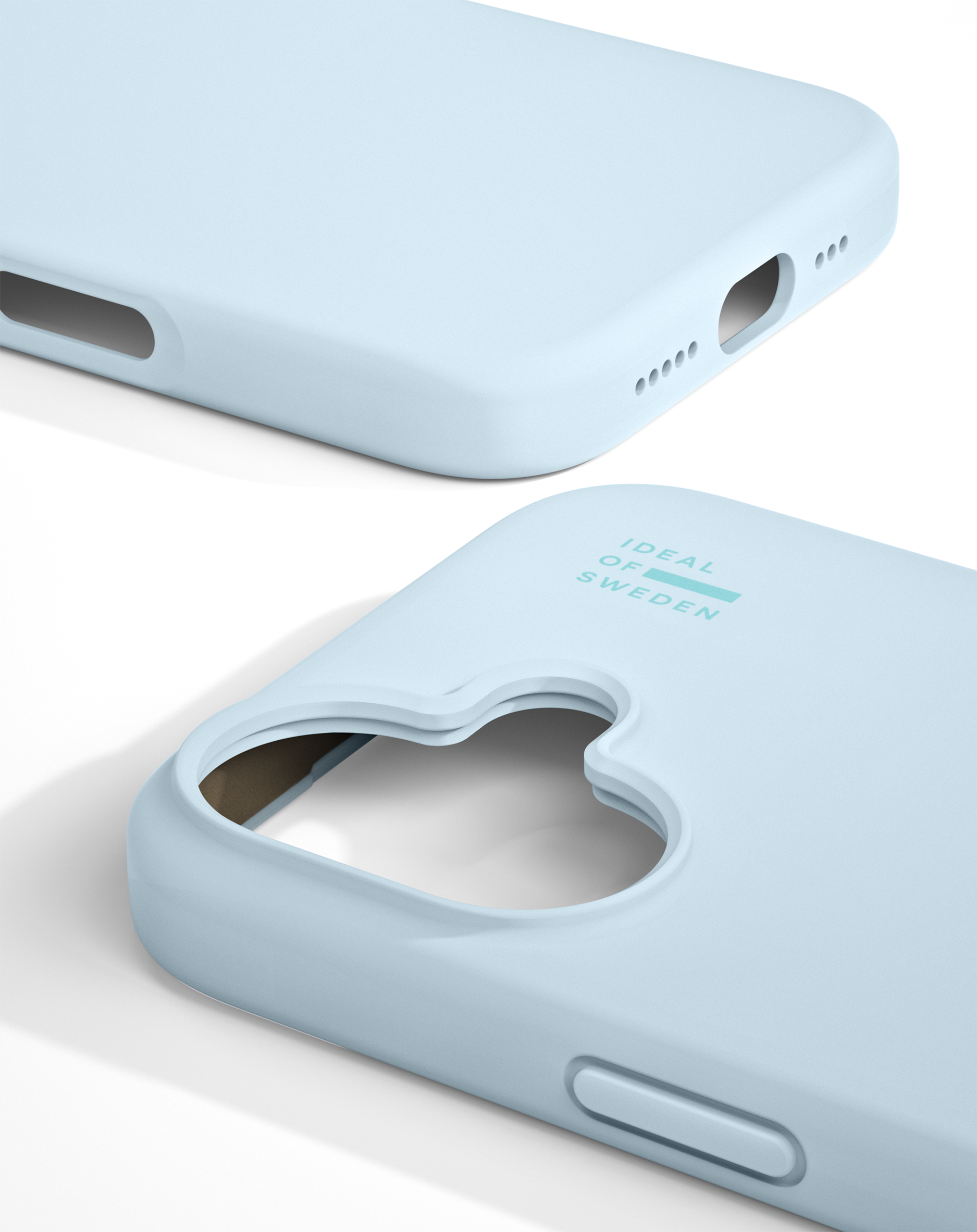 MagSafe Silicone Case iPhone 17 Light Blue