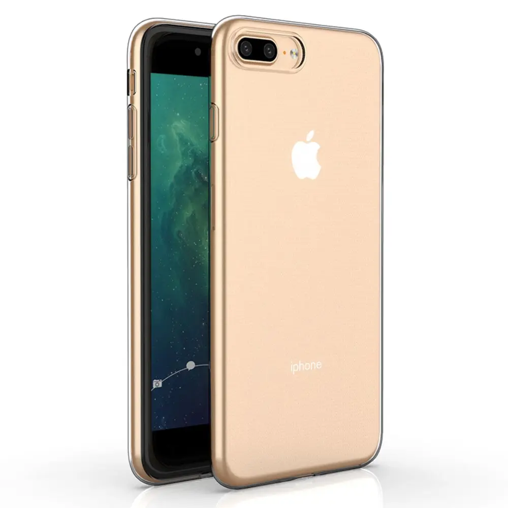 TPU Case iPhone 7 Plus/iPhone 8 Plus Genomskinlig