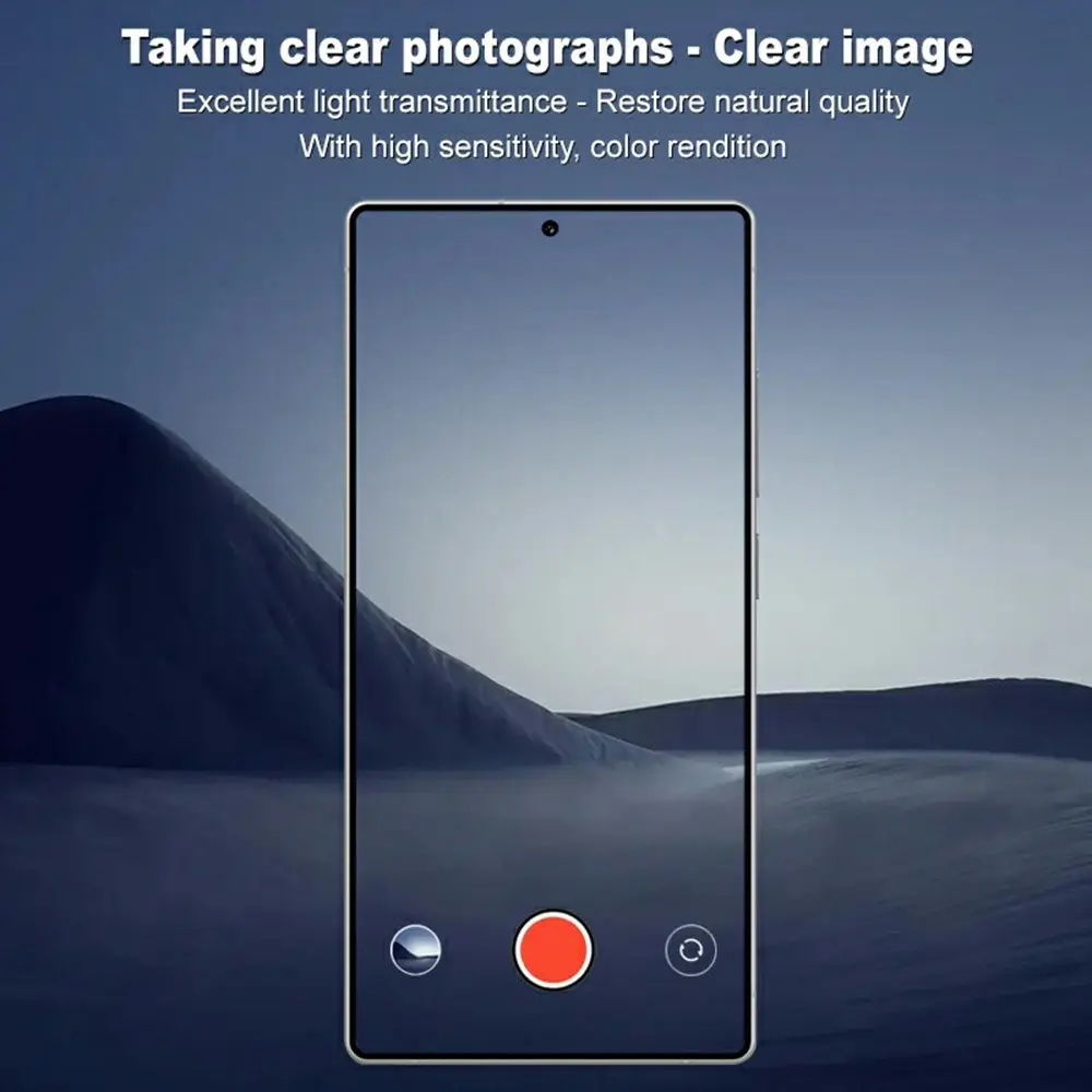 Härdat Glas 0.2mm Linsskydd Samsung Galaxy S25 Ultra Genomskinlig