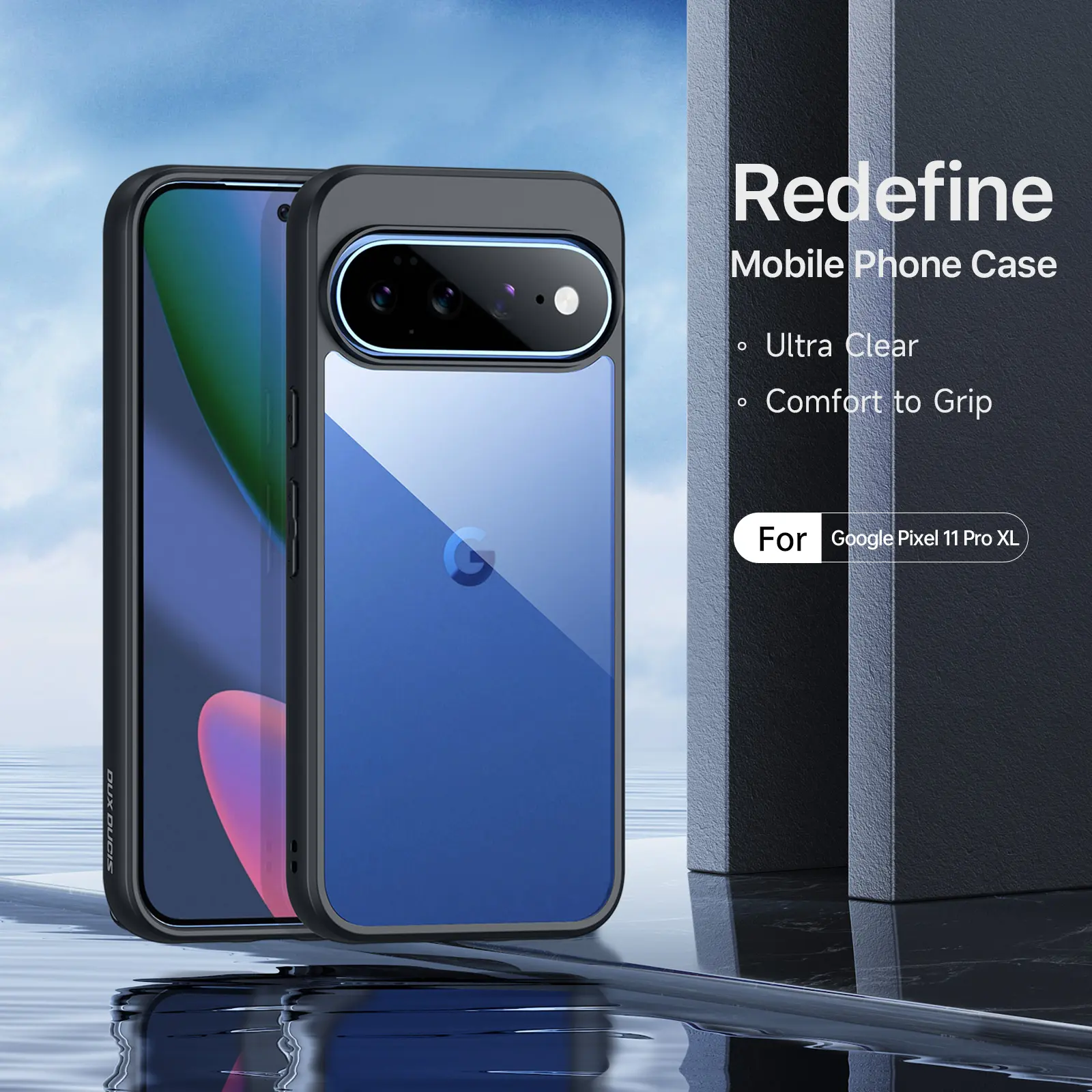 Aimo Series Skal Google Pixel 11 Pro XL transparent