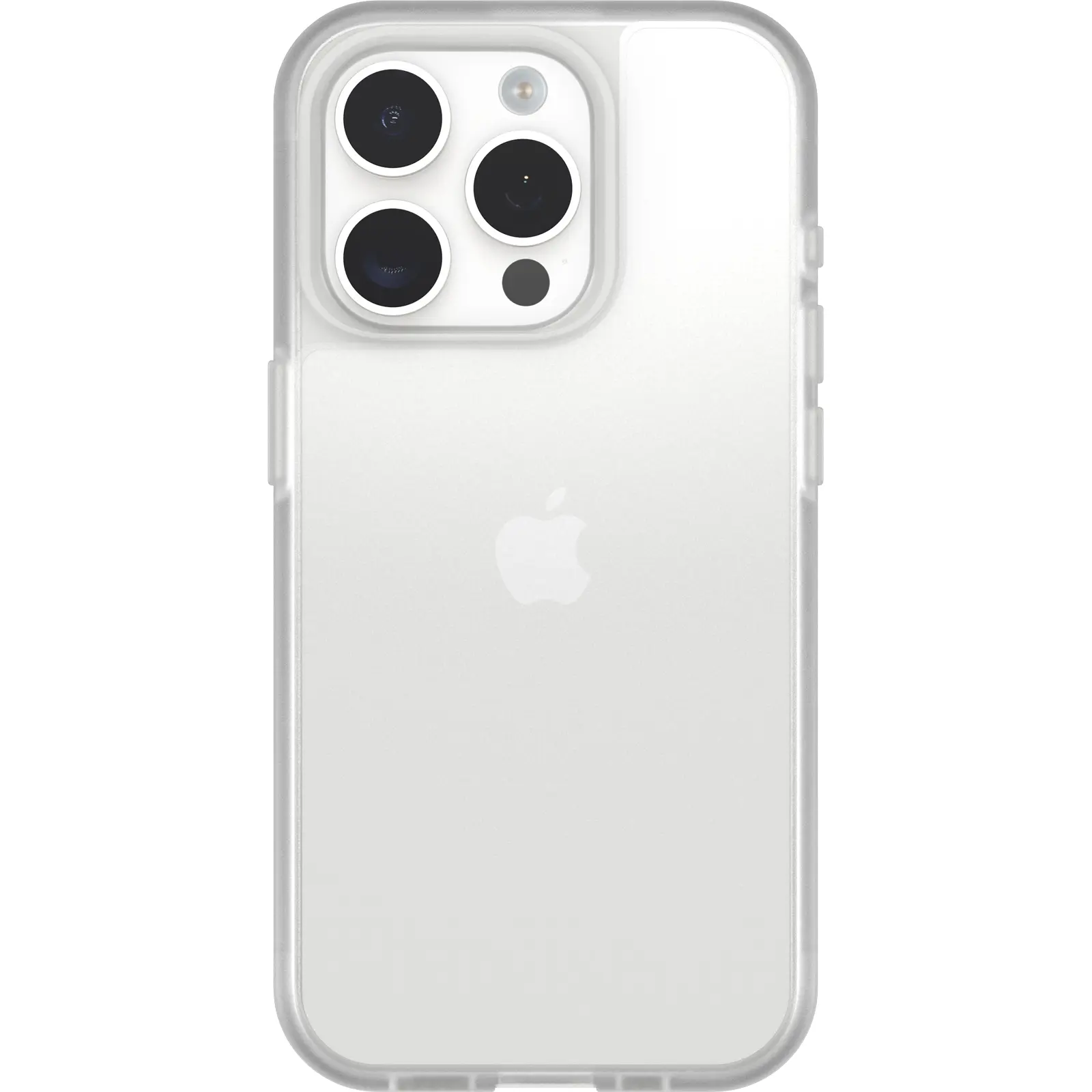React Skal iPhone 15 Pro Genomskinlig