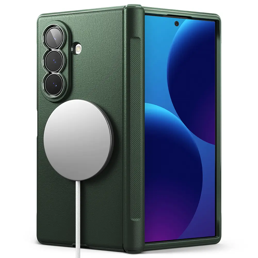 Samsung Galaxy Z Fold 8 Ultra Magnetisk Onyx Flap-cover, Dark Green