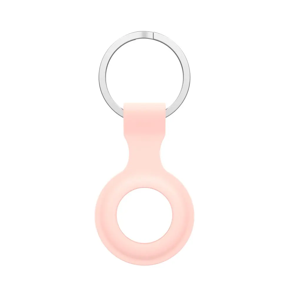 Nyckelring Silikon Apple AirTag Rosa