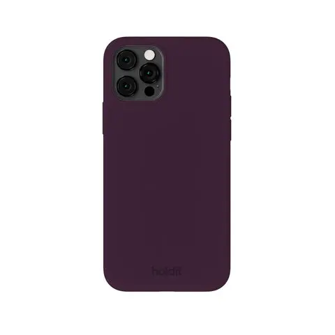 Silikonikuori iPhone 12 Deep Plum