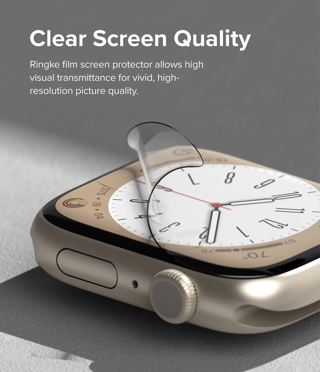 Dual Easy Screen Protector (3-pack) Apple Watch Series 9 45mm
