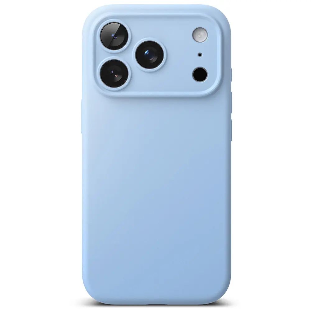 Silicone Magnetic Case iPhone 18 Pro Max Light Blue