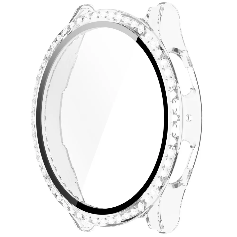 Full Cover Case Rhinestone Samsung Galaxy Watch 7 44mm Genomskinlig