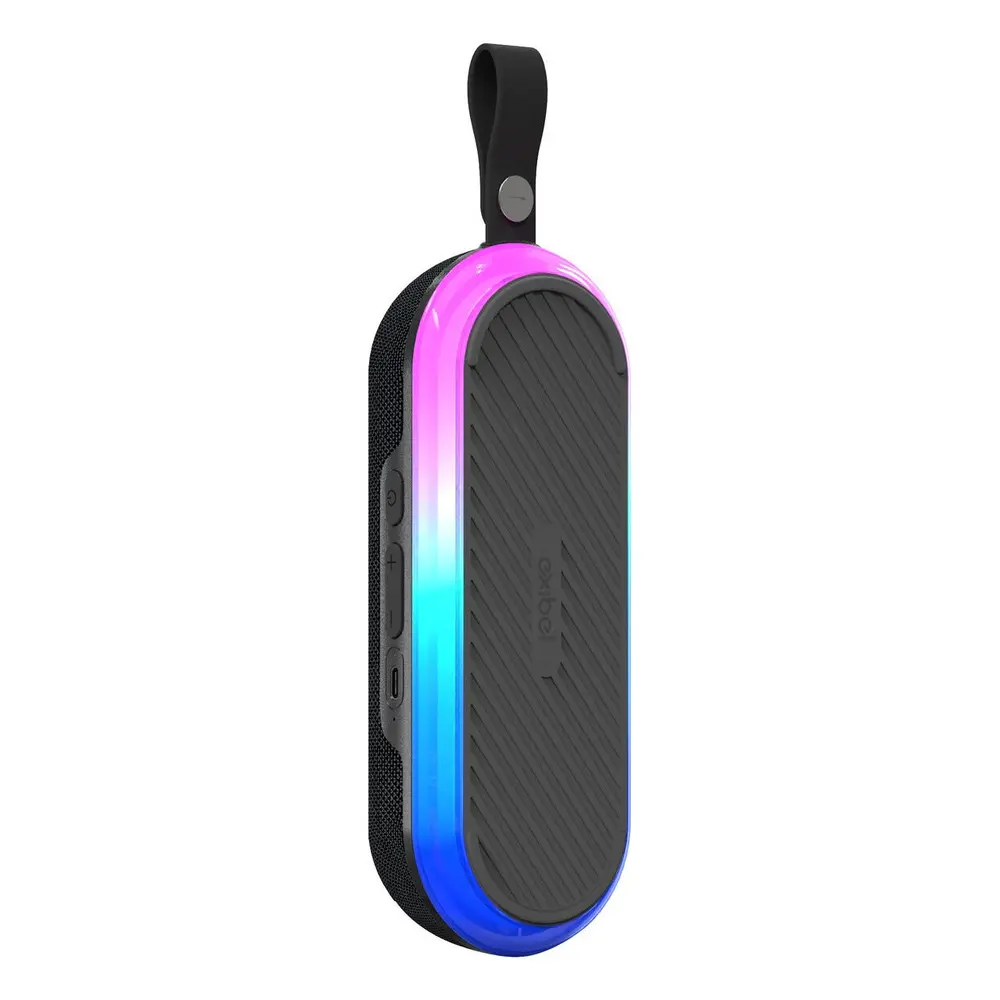 BX40 Bluetooth-högtalare LED IPX6 Svart