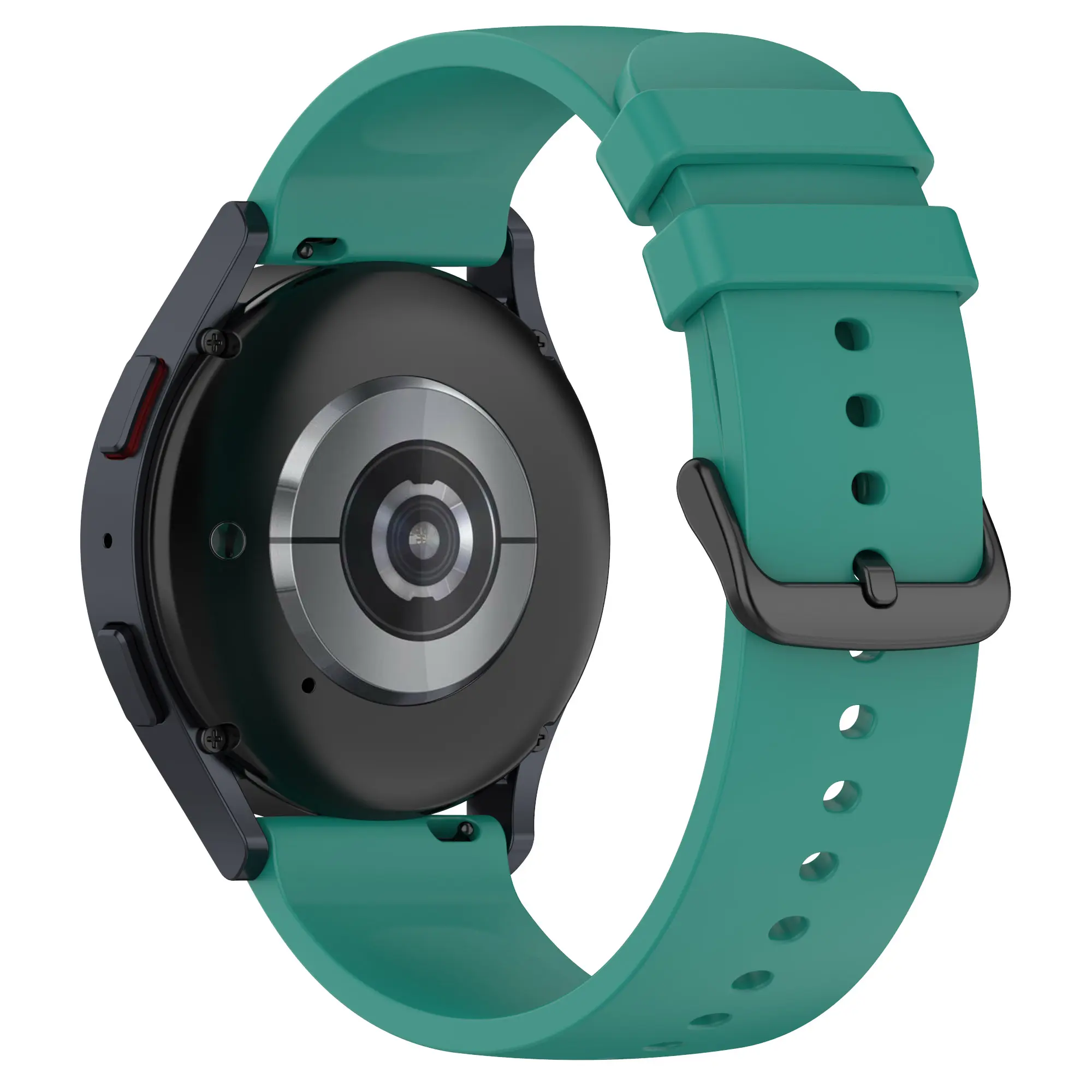 Silikonarmband Universal 22mm grön