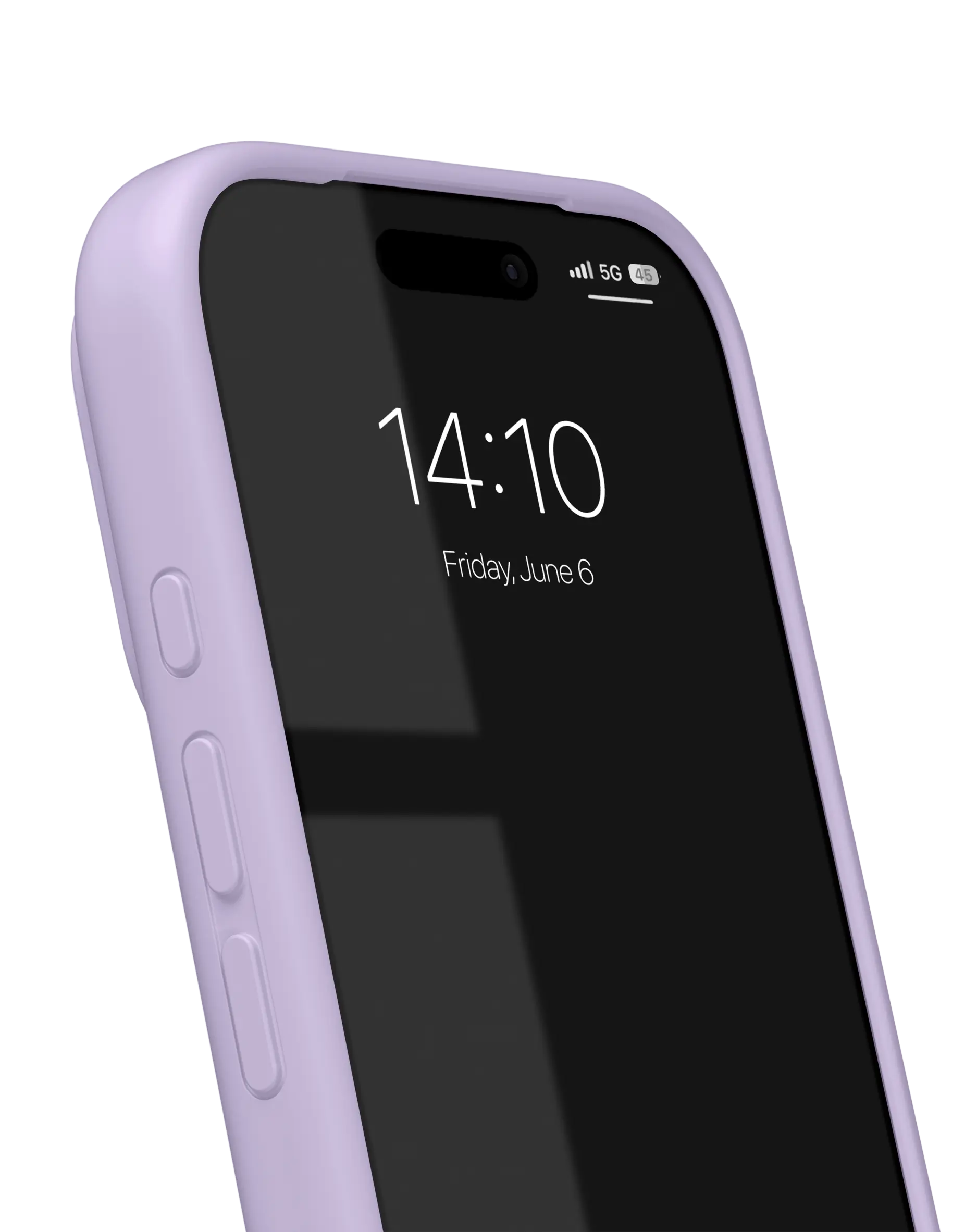 MagSafe Silicone Case iPhone 17 Pro Max Lavender Milk