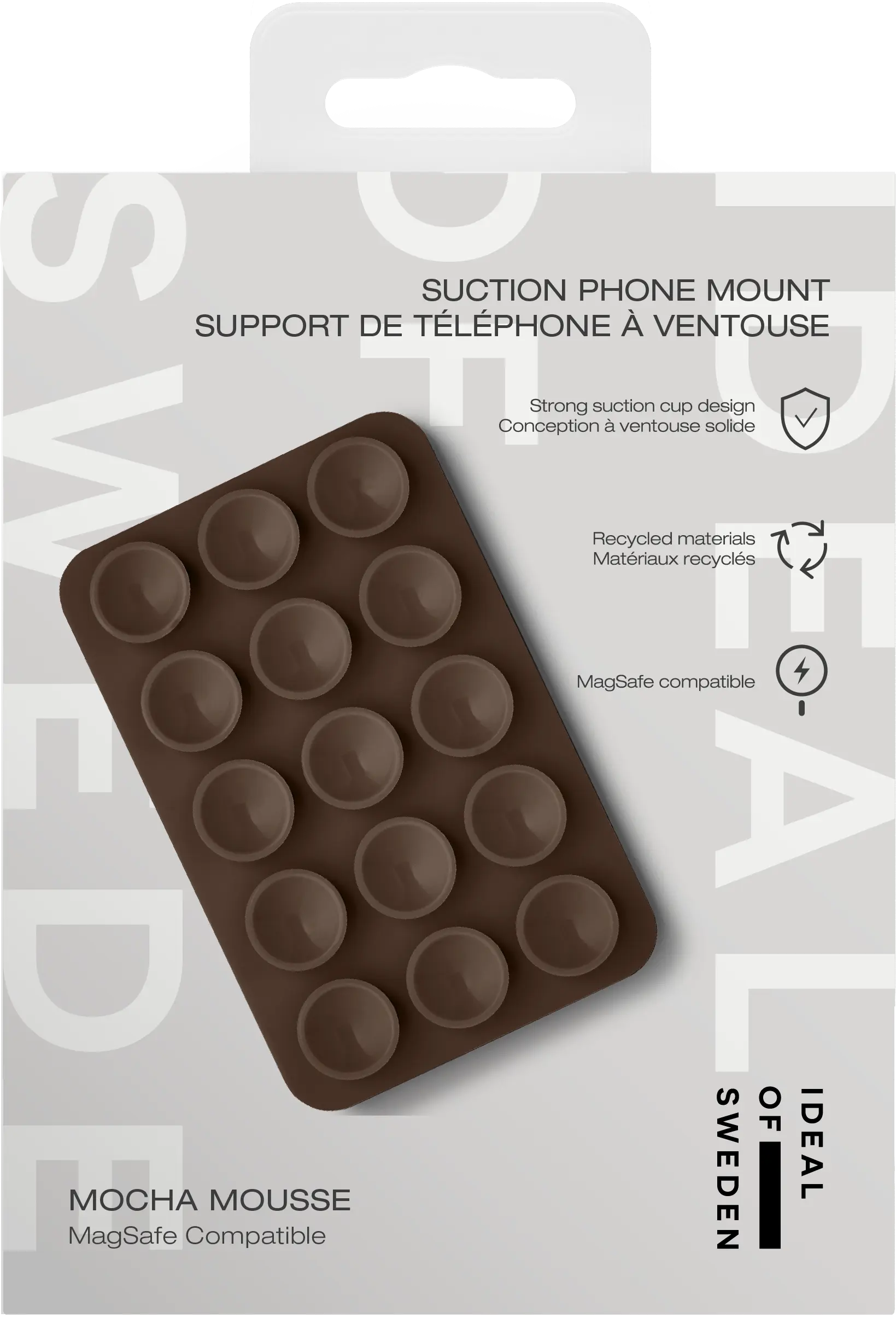 MagSafe Suction Phone Mount Mocha Mousse