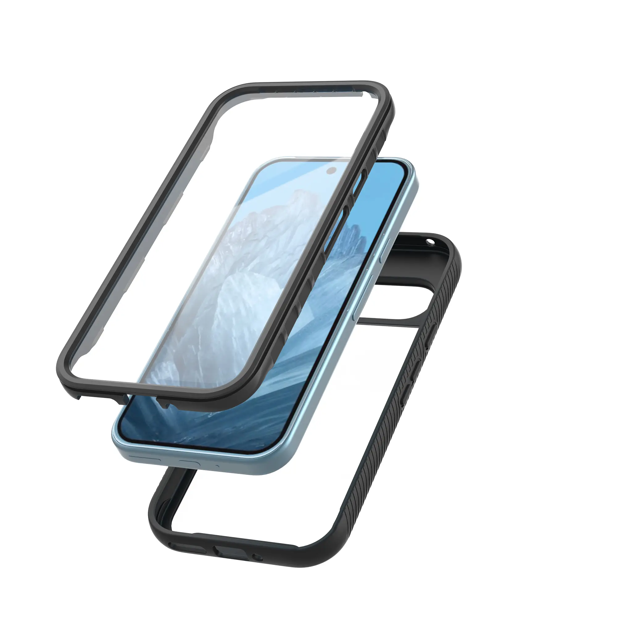 Full Protection Case Google Pixel 9 Svart
