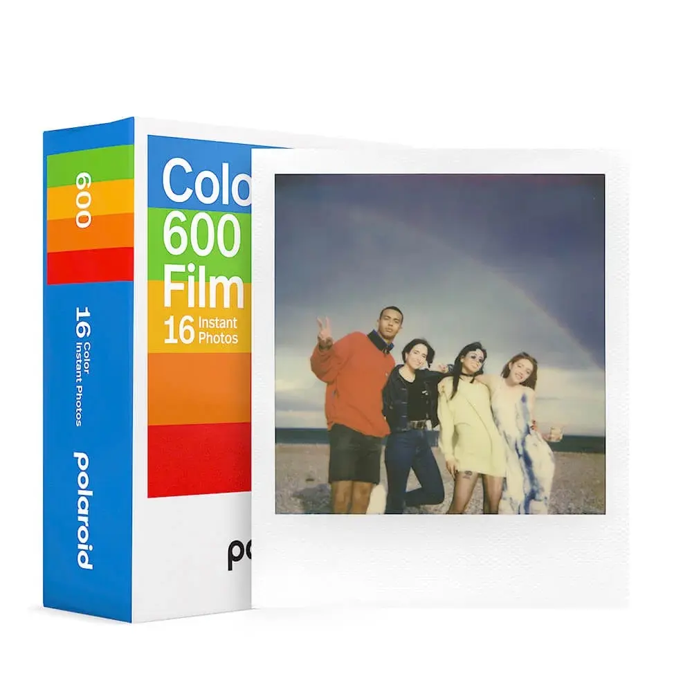 Color  instantfilm 600 med hvit ram (2-pack)