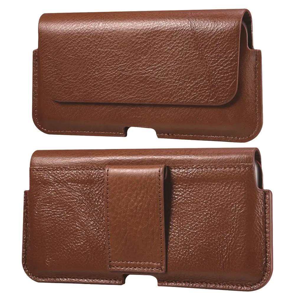 Bæltetaske Læder Fairphone 5 brun