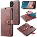 iPhone 16 Pungetui med aftageligt cover, Red