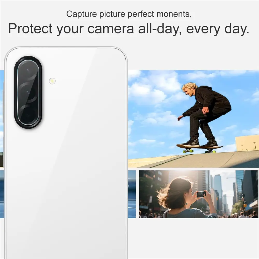 Härdat Glas 0.2mm Linsskydd Samsung Galaxy A17 Genomskinlig