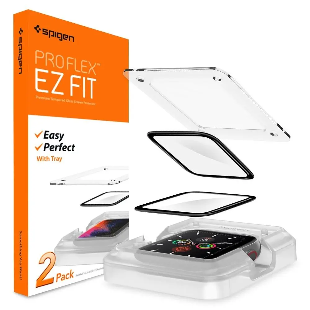 Apple Watch SE 3 44mm Screen Protector ProFlex EZ Fit (2-pack)
