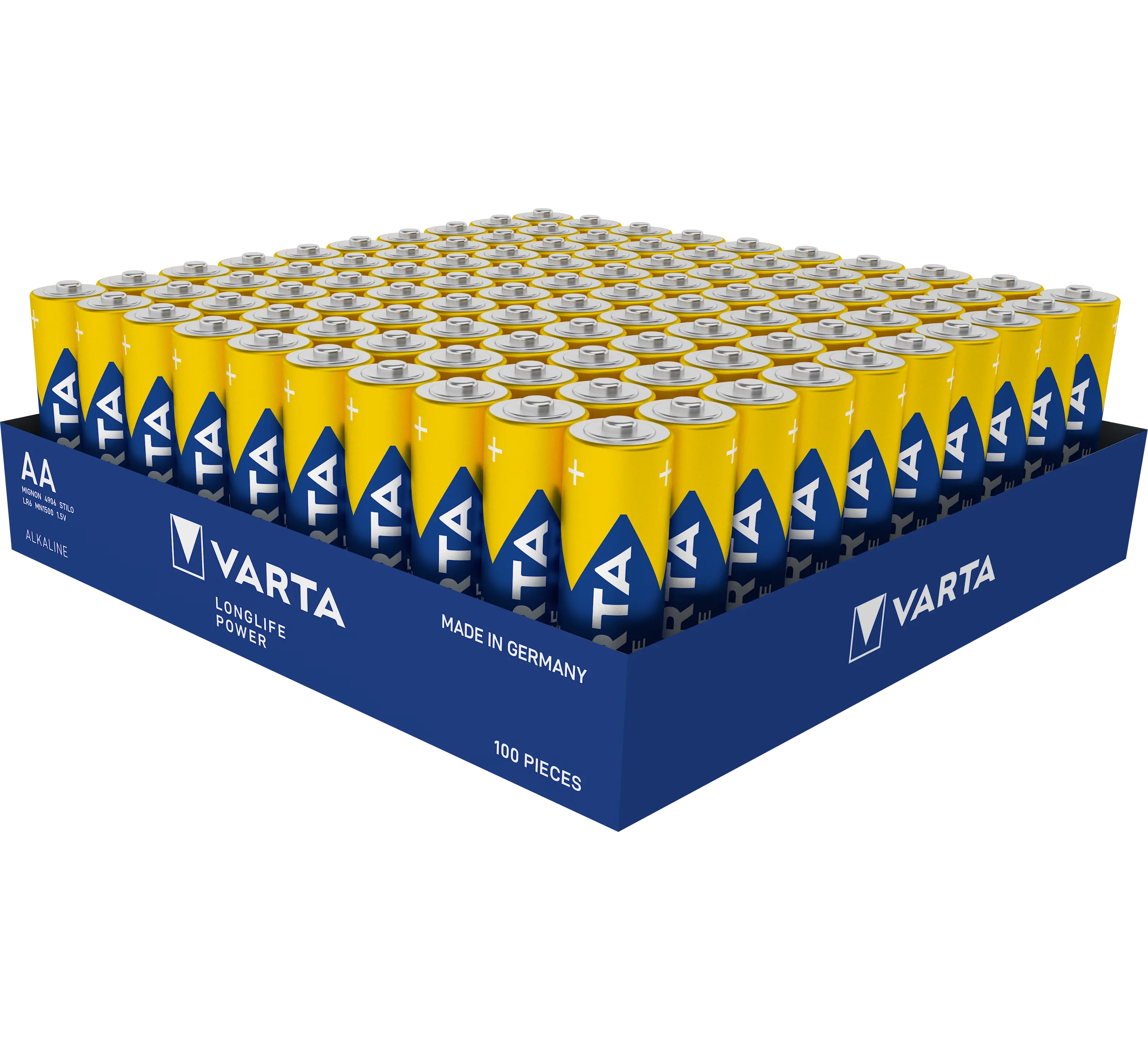 Longlife Power AA-batteri LR6 1.5V (100-pack)