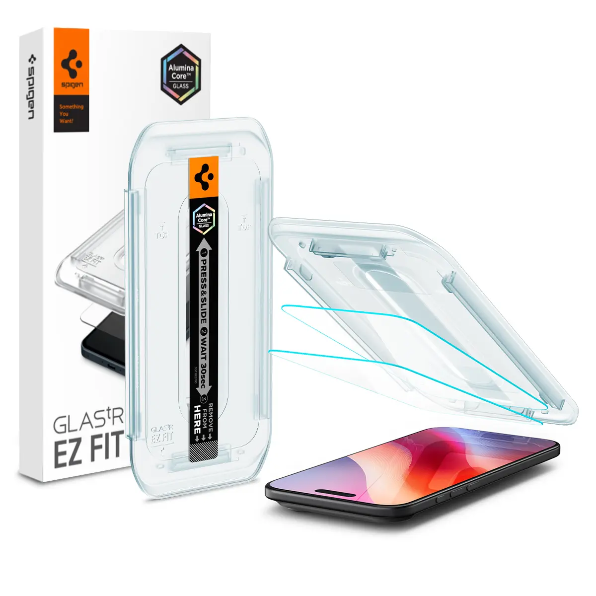 iPhone Air Screen Protector GLAS.tR EZ Fit (2-pack)