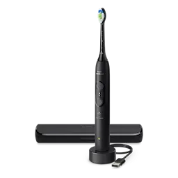 Sonicare 4100 Series Sähköhammasharja HX4043/52, Musta