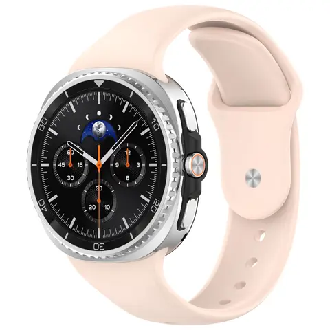 Silikonarmband Samsung Galaxy Watch 8 40mm Ljusrosa
