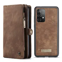 Multi-slot Mobiltaske Samsung Galaxy A52 5G Brun