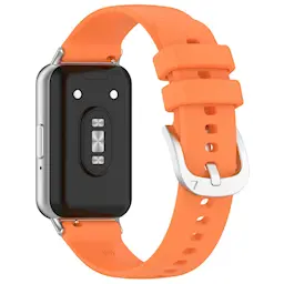 Samsung Galaxy Fit 3 Silikoniranneke, Oranssi