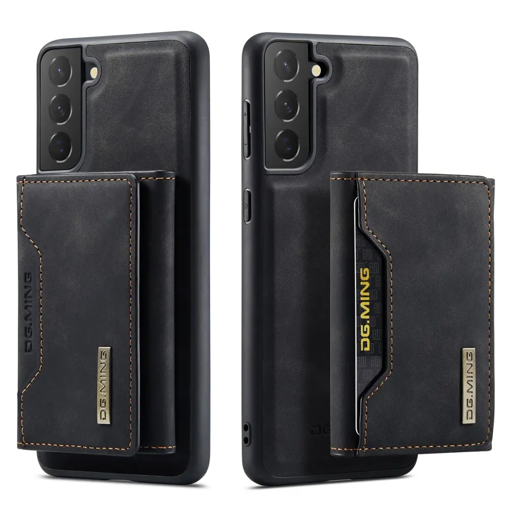 Magnetic Card Slot Case Samsung Galaxy S22 Sort